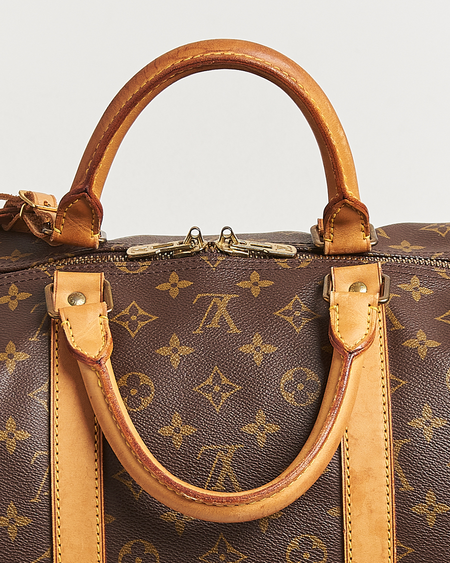 Men | Pre-Owned & Vintage Bags | Louis Vuitton Pre-Owned | Keepall 55 Monogram