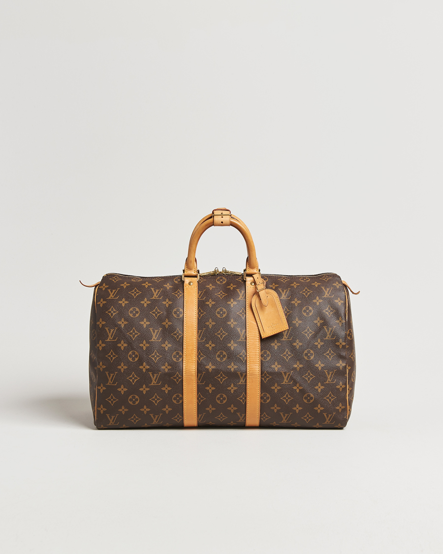 Men | Pre-Owned & Vintage Bags | Louis Vuitton Pre-Owned | Keepall 45 Monogram