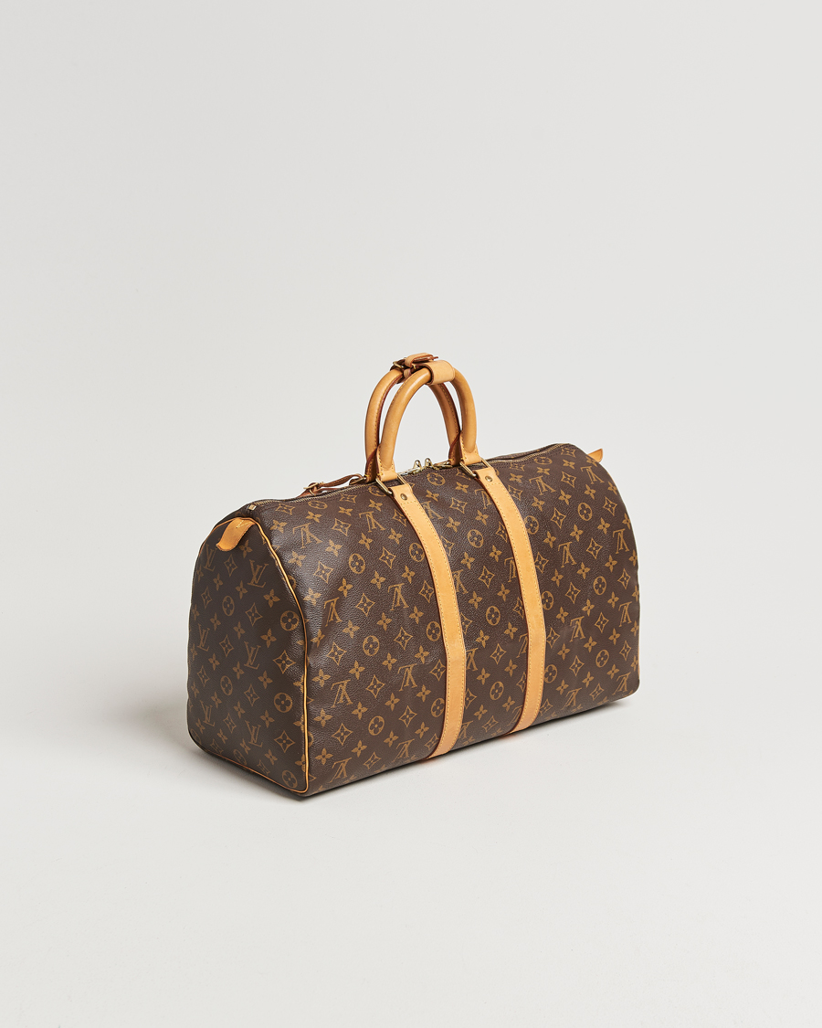 Men | Pre-Owned & Vintage Bags | Louis Vuitton Pre-Owned | Keepall 45 Monogram