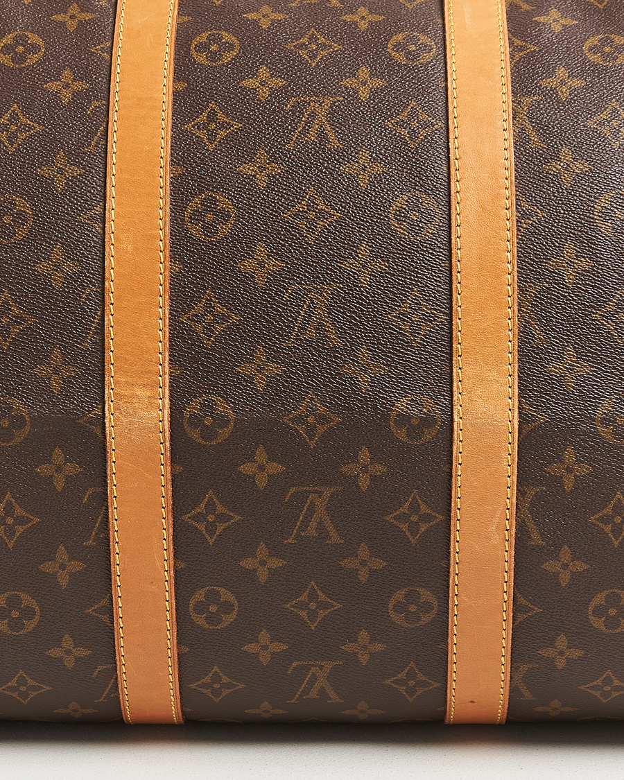 Men | Pre-Owned & Vintage Bags | Louis Vuitton Pre-Owned | Keepall 55 Monogram