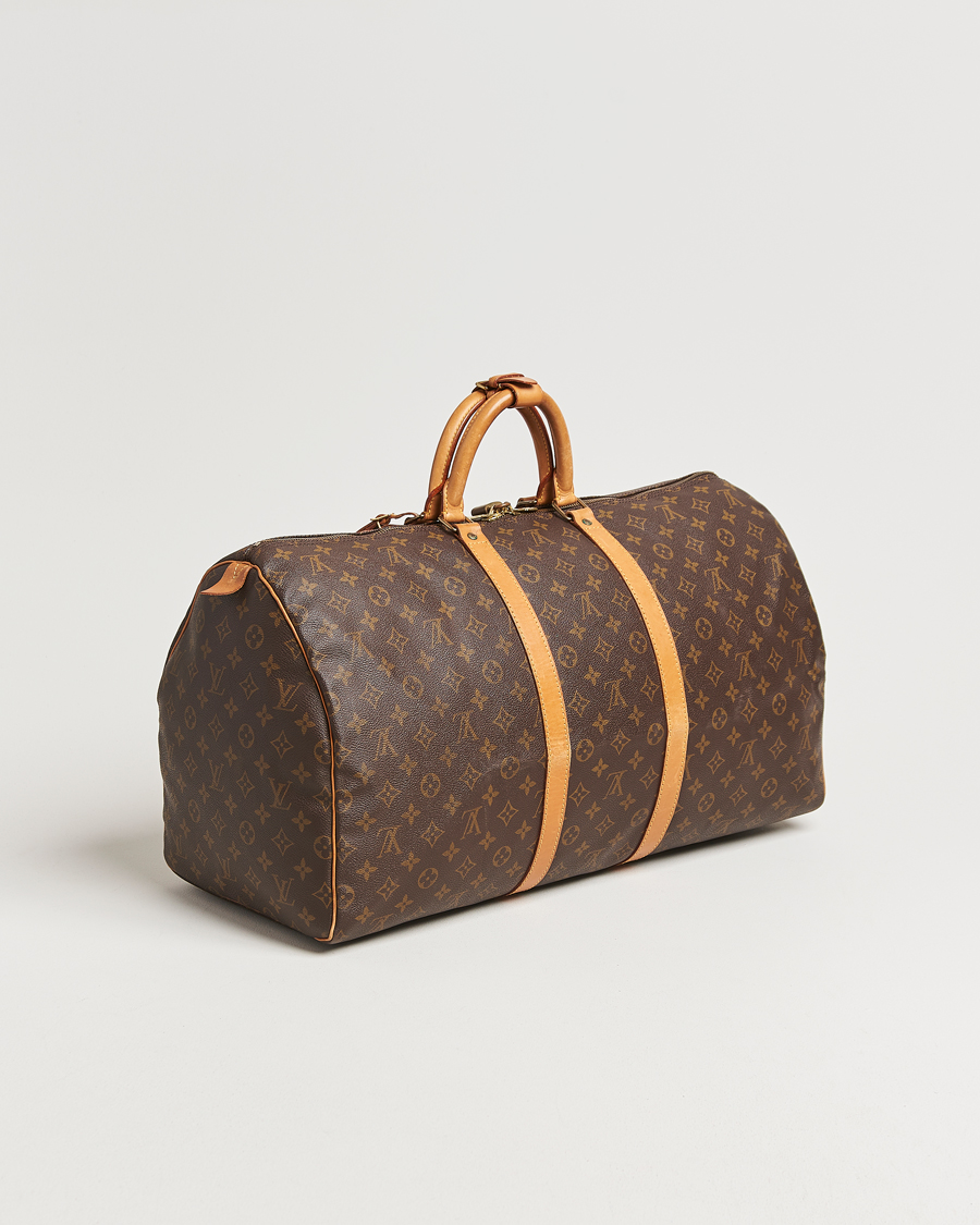 Men | Pre-Owned & Vintage Bags | Louis Vuitton Pre-Owned | Keepall 55 Monogram