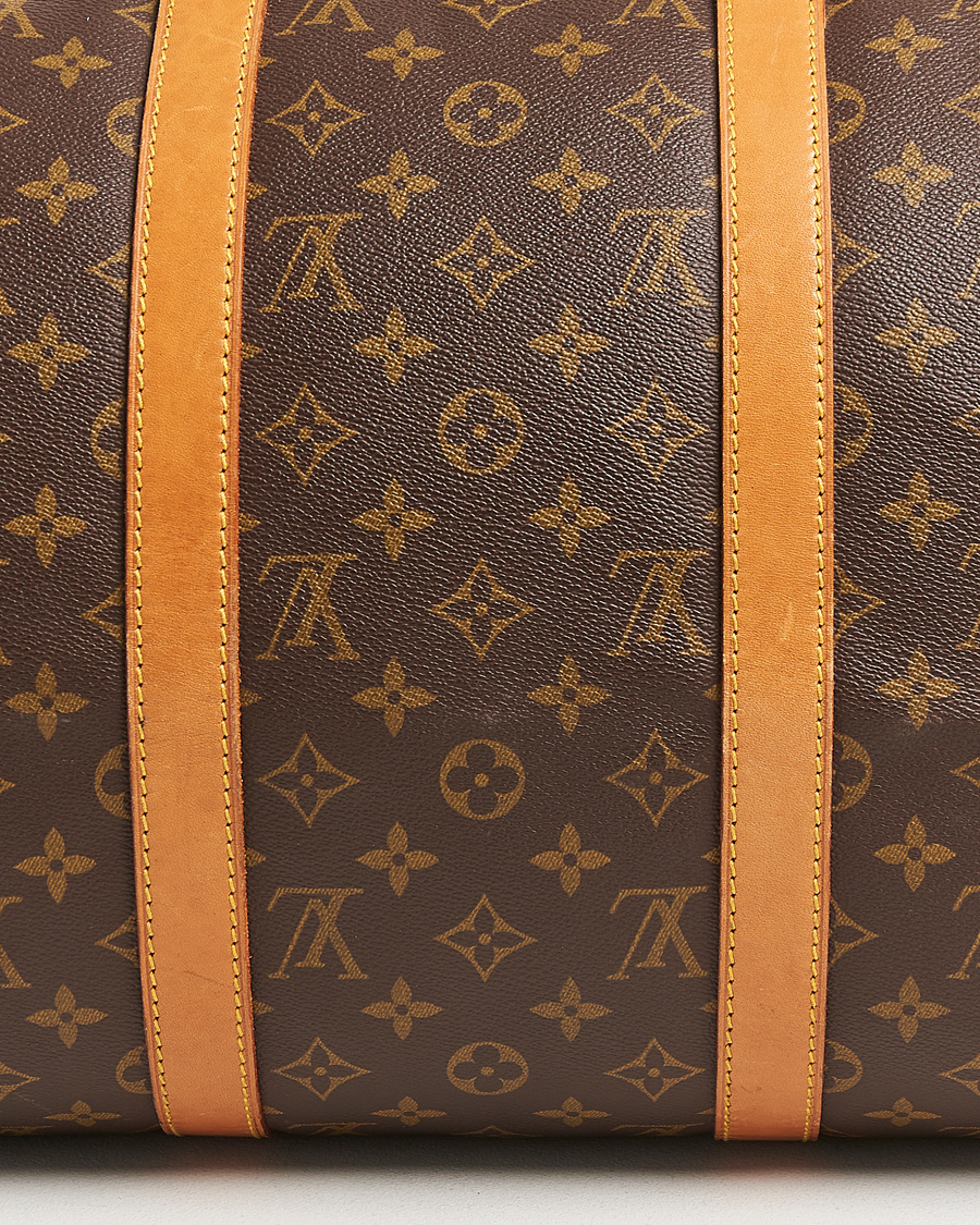 Men | Pre-Owned & Vintage Bags | Louis Vuitton Pre-Owned | Keepall Bandoulière 50 Monogram