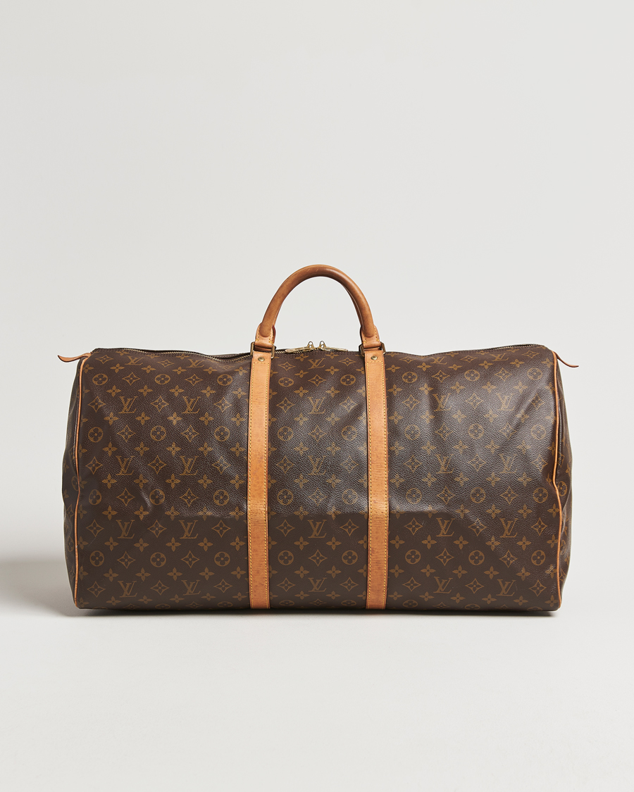 Men | Pre-Owned & Vintage Bags | Louis Vuitton Pre-Owned | Keepall 60 Monogram