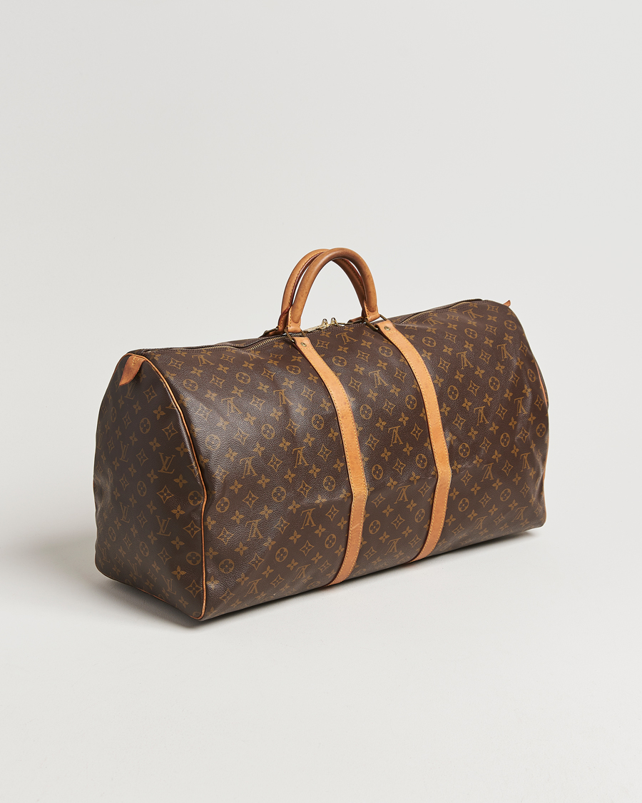 Men | Pre-Owned & Vintage Bags | Louis Vuitton Pre-Owned | Keepall 60 Monogram