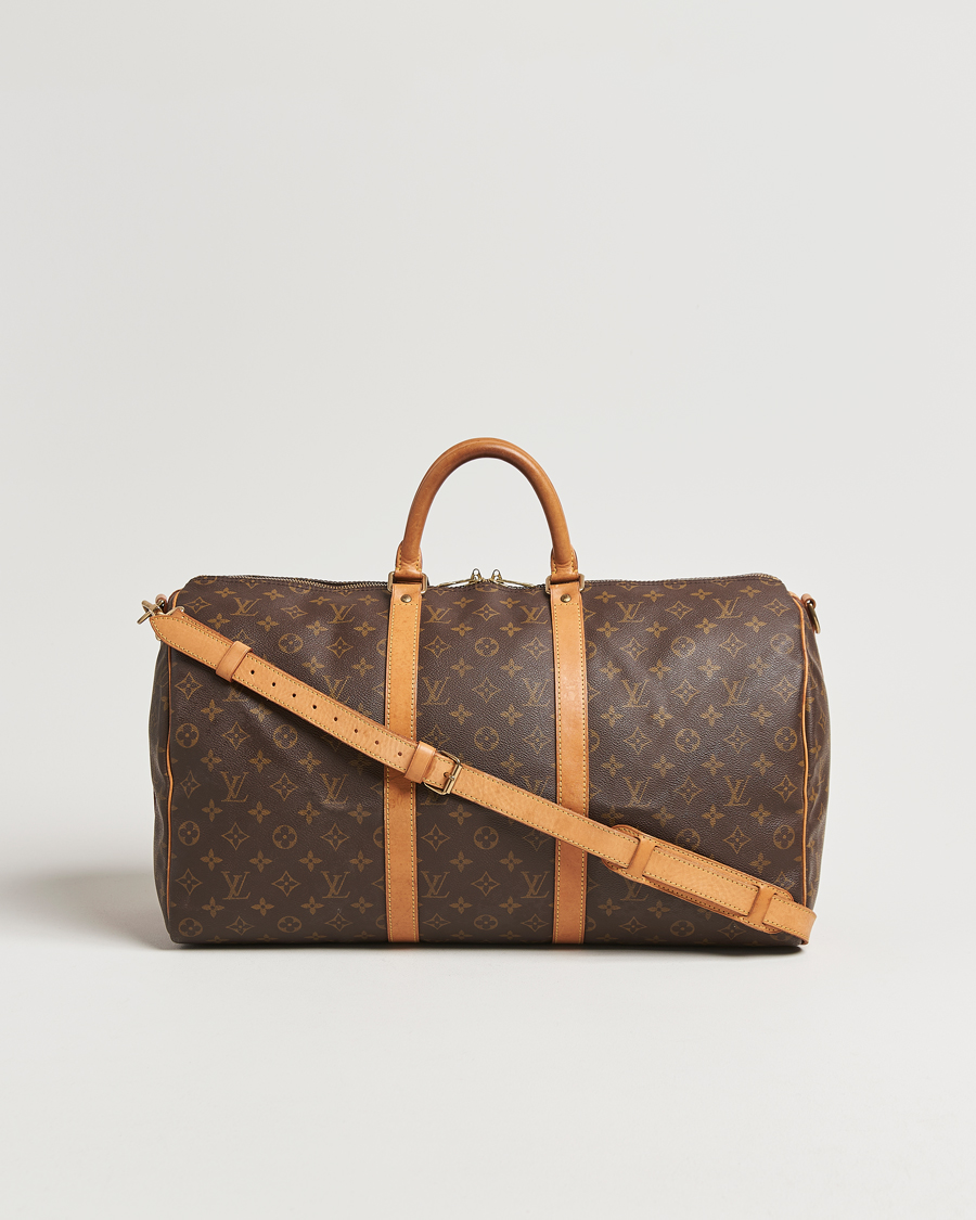 Men | Pre-Owned & Vintage Bags | Louis Vuitton Pre-Owned | Keepall Bandoulière 50 Monogram