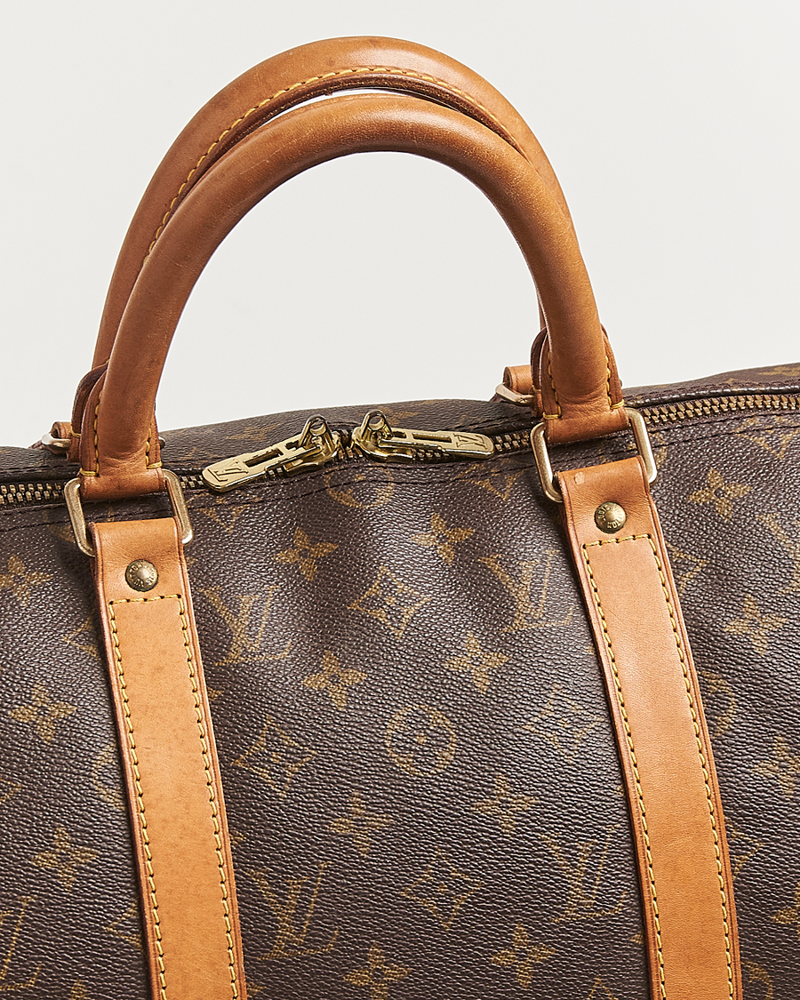 Men | Pre-Owned & Vintage Bags | Louis Vuitton Pre-Owned | Keepall Bandoulière 50 Monogram