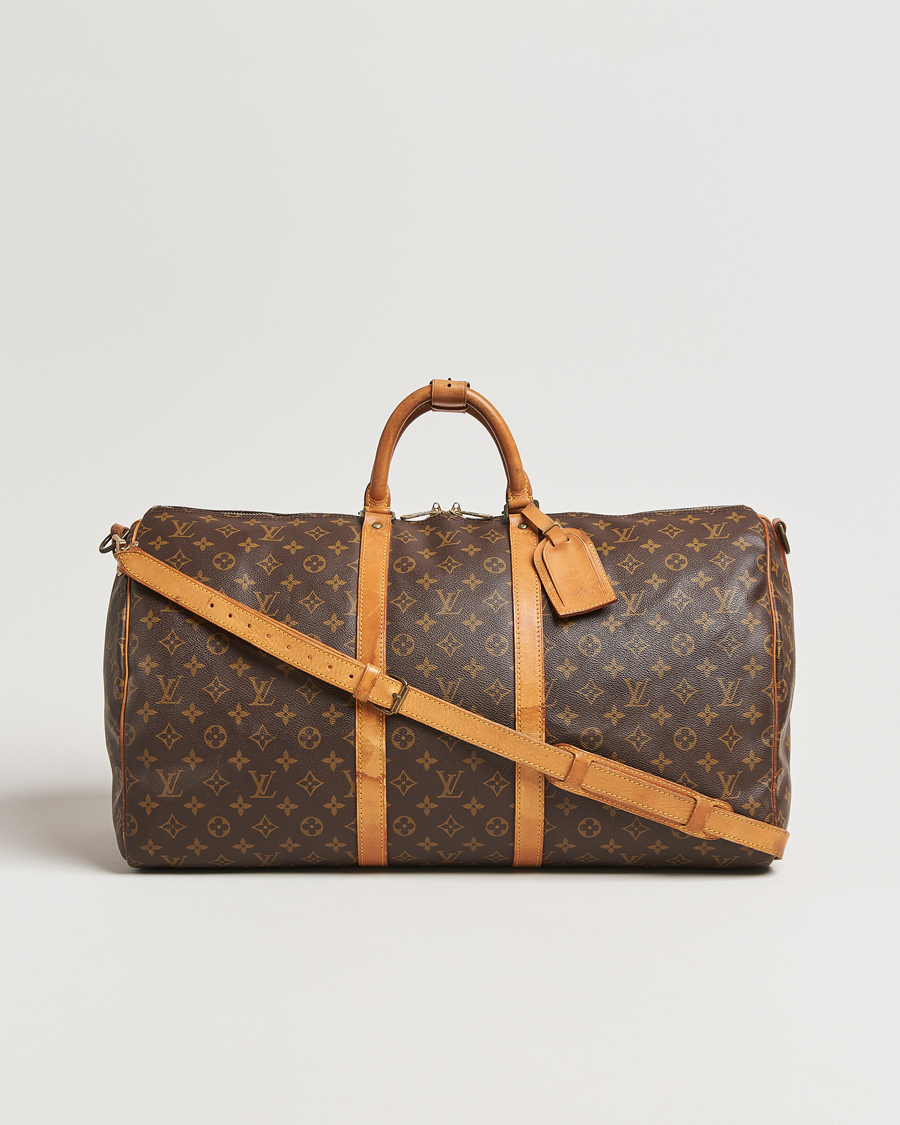 Men | Pre-Owned & Vintage Bags | Louis Vuitton Pre-Owned | Keepall Bandoulière 55 Monogram