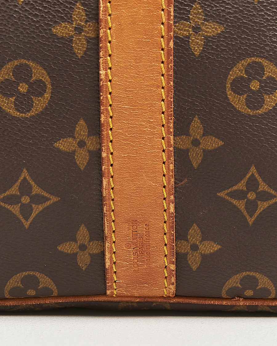 Men | Pre-Owned & Vintage Bags | Louis Vuitton Pre-Owned | Keepall Bandoulière 55 Monogram