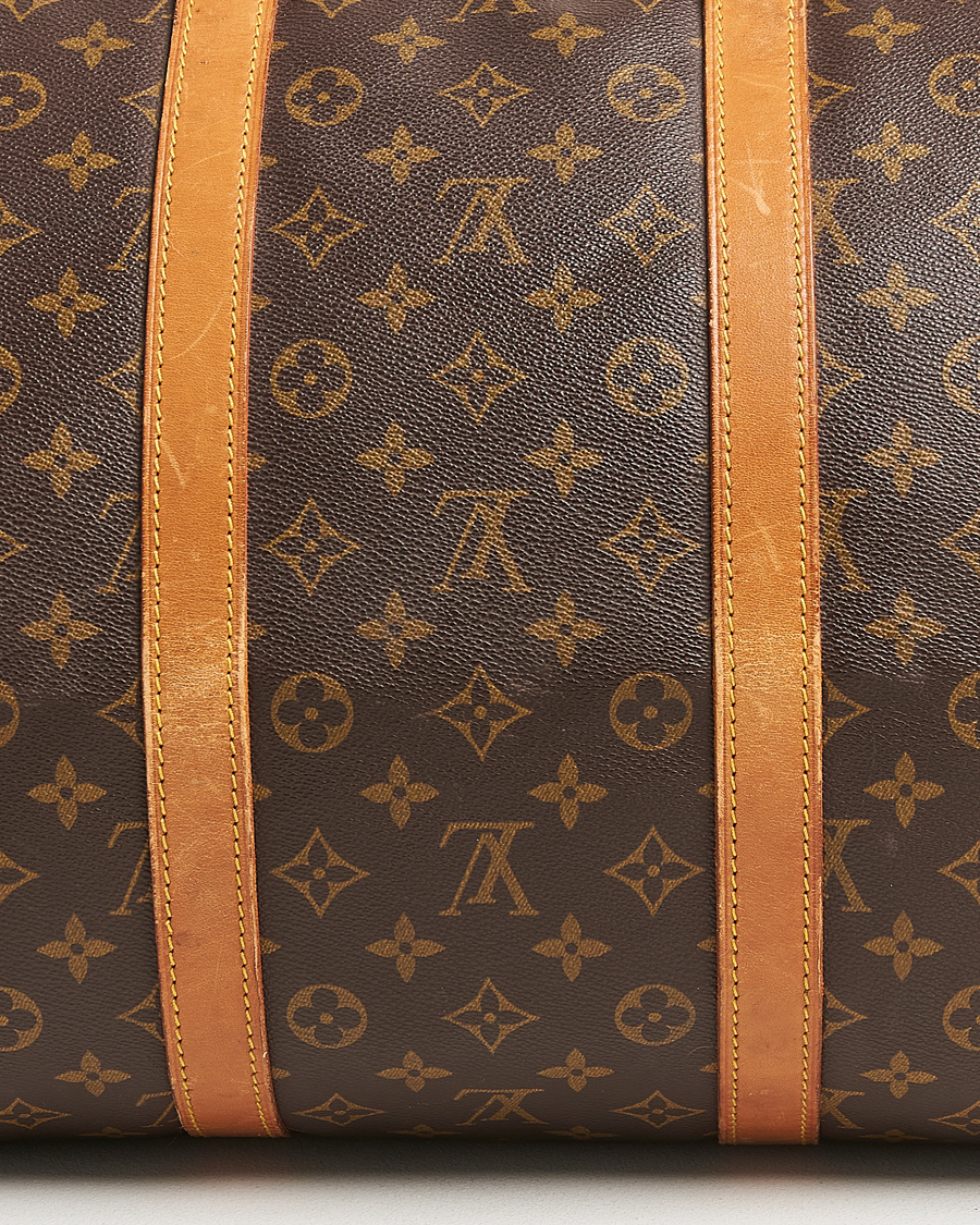 Men | Pre-Owned & Vintage Bags | Louis Vuitton Pre-Owned | Keepall Bandoulière 55 Monogram