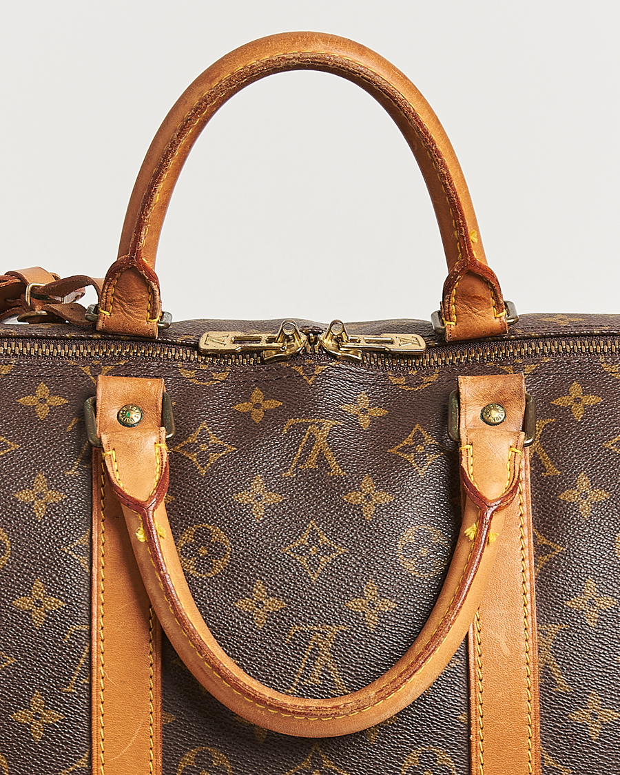 Men | Pre-Owned & Vintage Bags | Louis Vuitton Pre-Owned | Keepall Bandoulière 55 Monogram