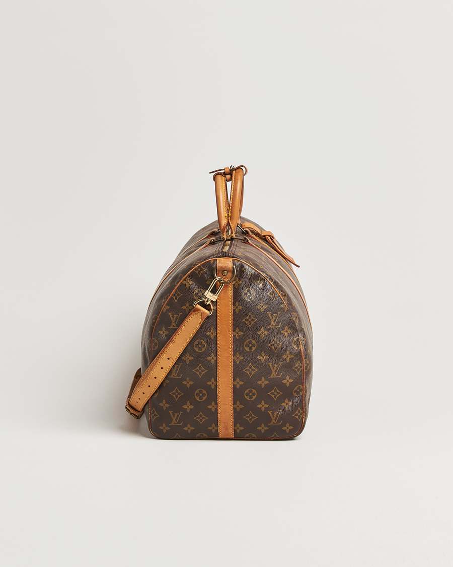 Men | Pre-Owned & Vintage Bags | Louis Vuitton Pre-Owned | Keepall Bandoulière 55 Monogram