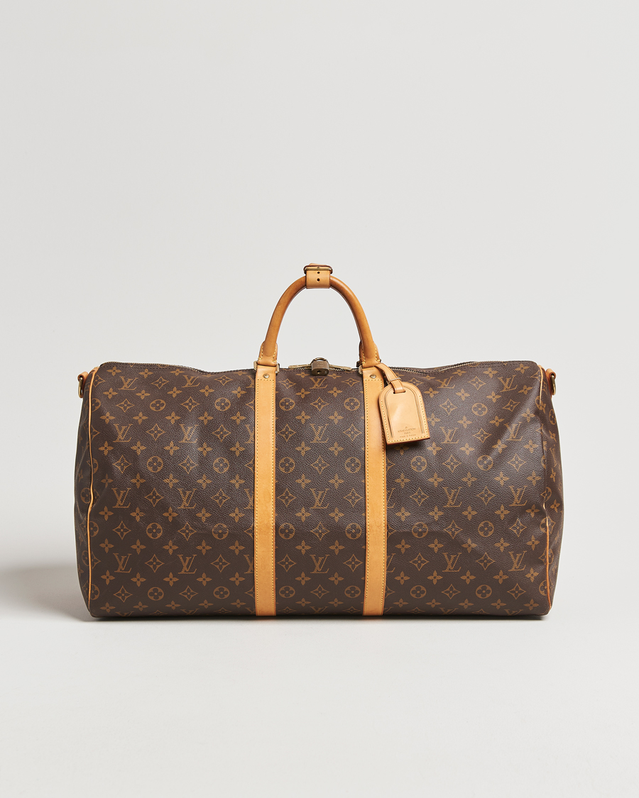 Men | Pre-Owned & Vintage Bags | Louis Vuitton Pre-Owned | Keepall Bandoulière 55 Monogram