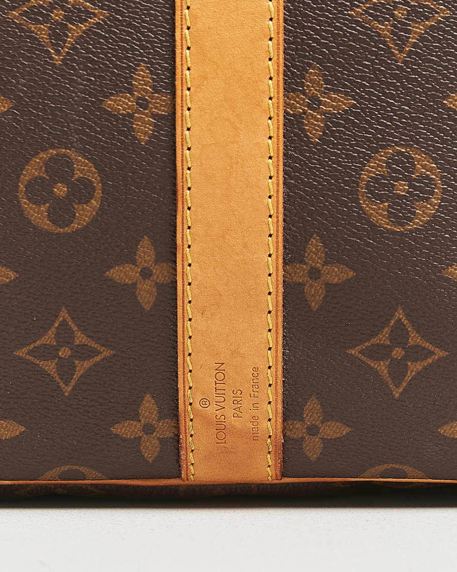 Men | Pre-Owned & Vintage Bags | Louis Vuitton Pre-Owned | Keepall Bandoulière 55 Monogram