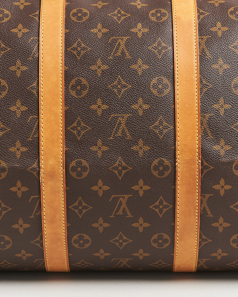 Men | Pre-Owned & Vintage Bags | Louis Vuitton Pre-Owned | Keepall Bandoulière 55 Monogram