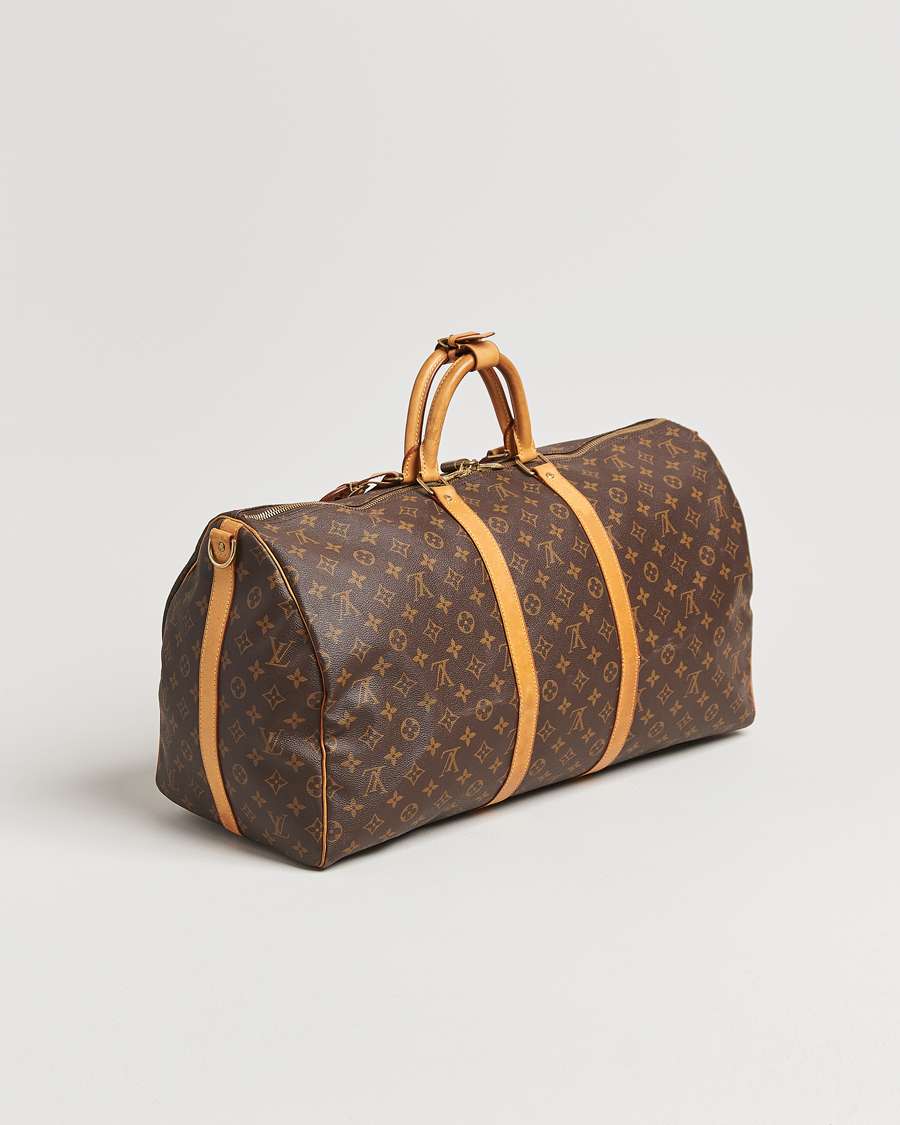 Men | Pre-Owned & Vintage Bags | Louis Vuitton Pre-Owned | Keepall Bandoulière 55 Monogram