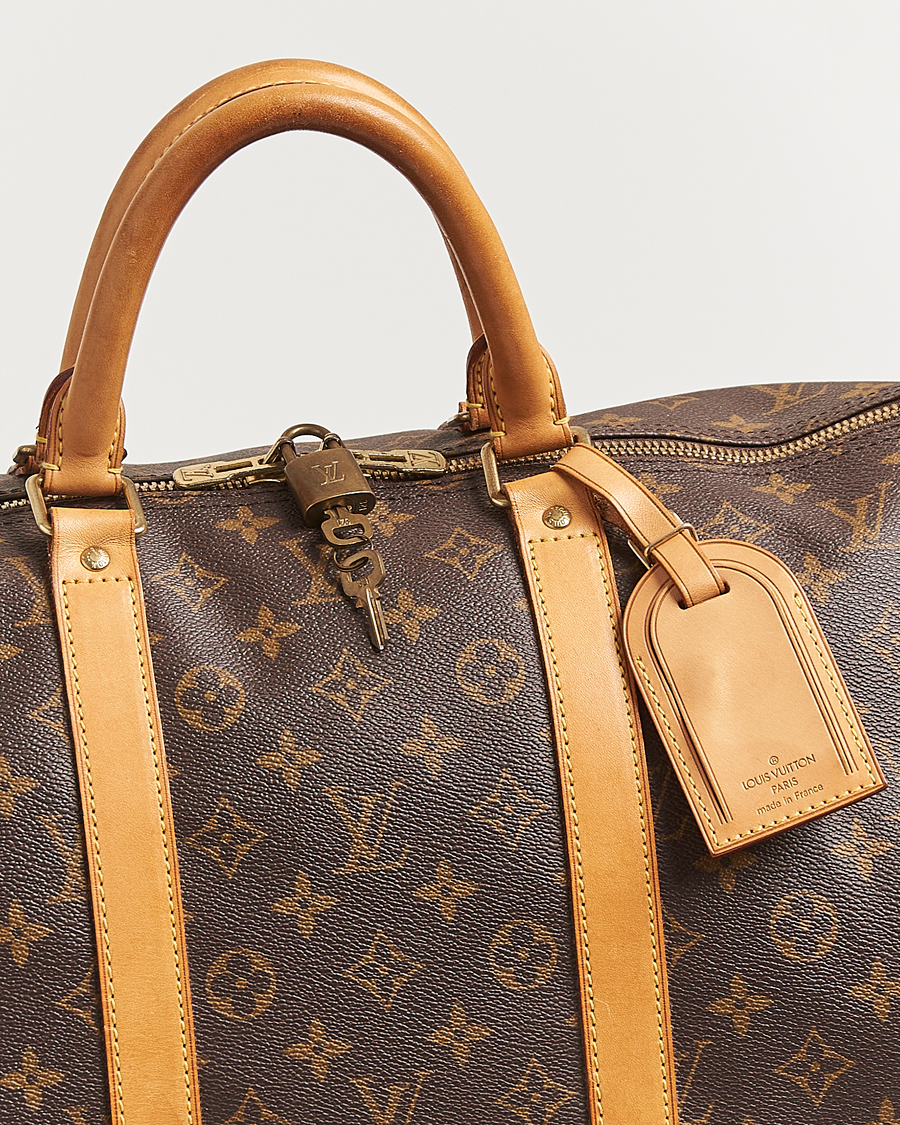 Men | Pre-Owned & Vintage Bags | Louis Vuitton Pre-Owned | Keepall Bandoulière 55 Monogram