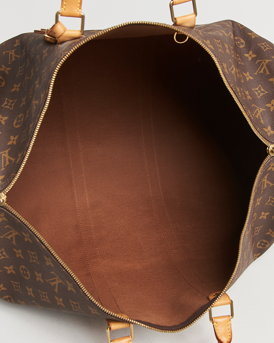 Men | Pre-Owned & Vintage Bags | Louis Vuitton Pre-Owned | Keepall Bandoulière 55 Monogram