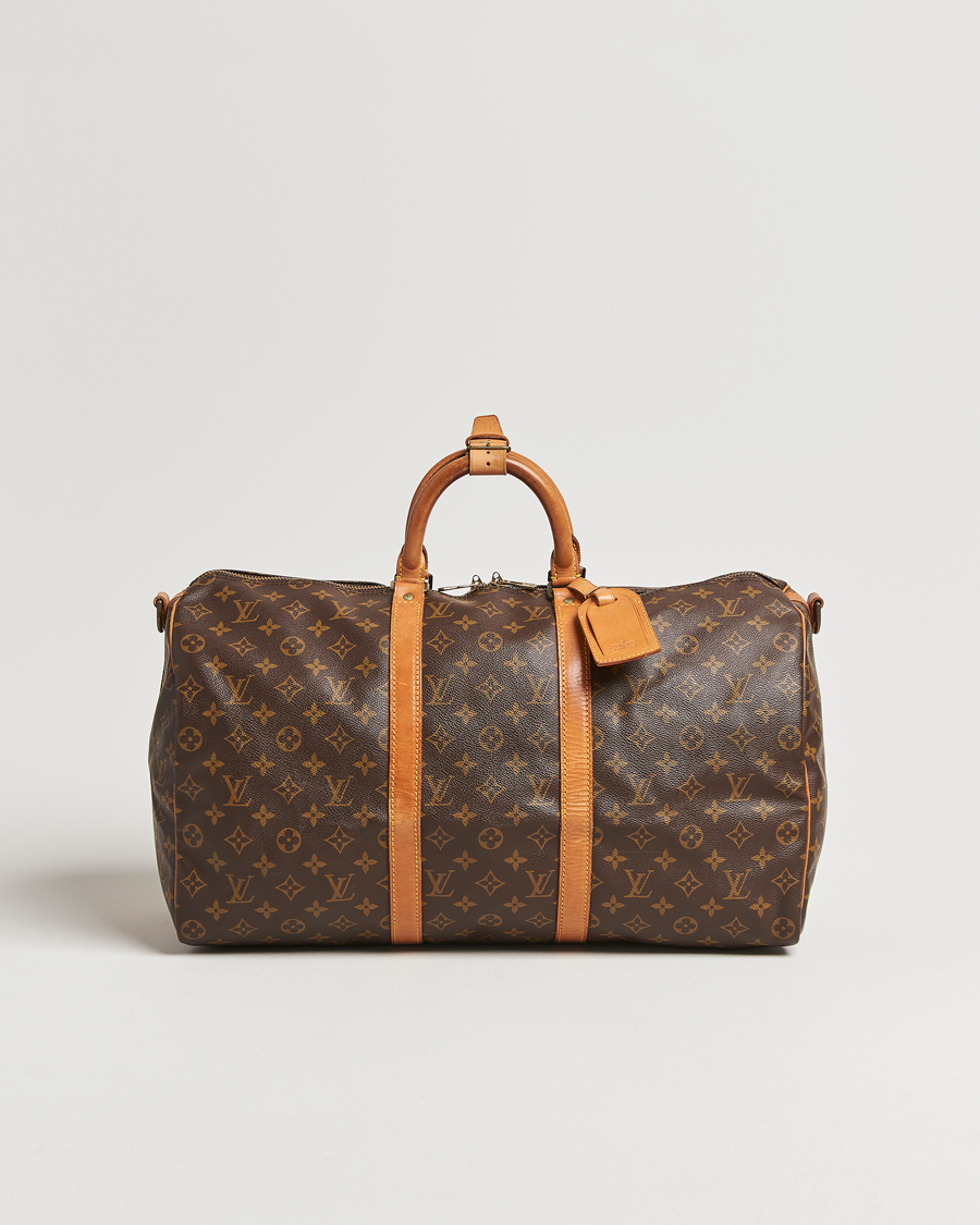 Men | Pre-Owned & Vintage Bags | Louis Vuitton Pre-Owned | Keepall Bandoulière 50 Monogram