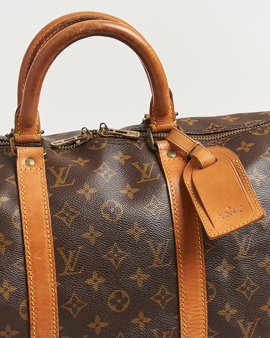 Men | Pre-Owned & Vintage Bags | Louis Vuitton Pre-Owned | Keepall Bandoulière 50 Monogram