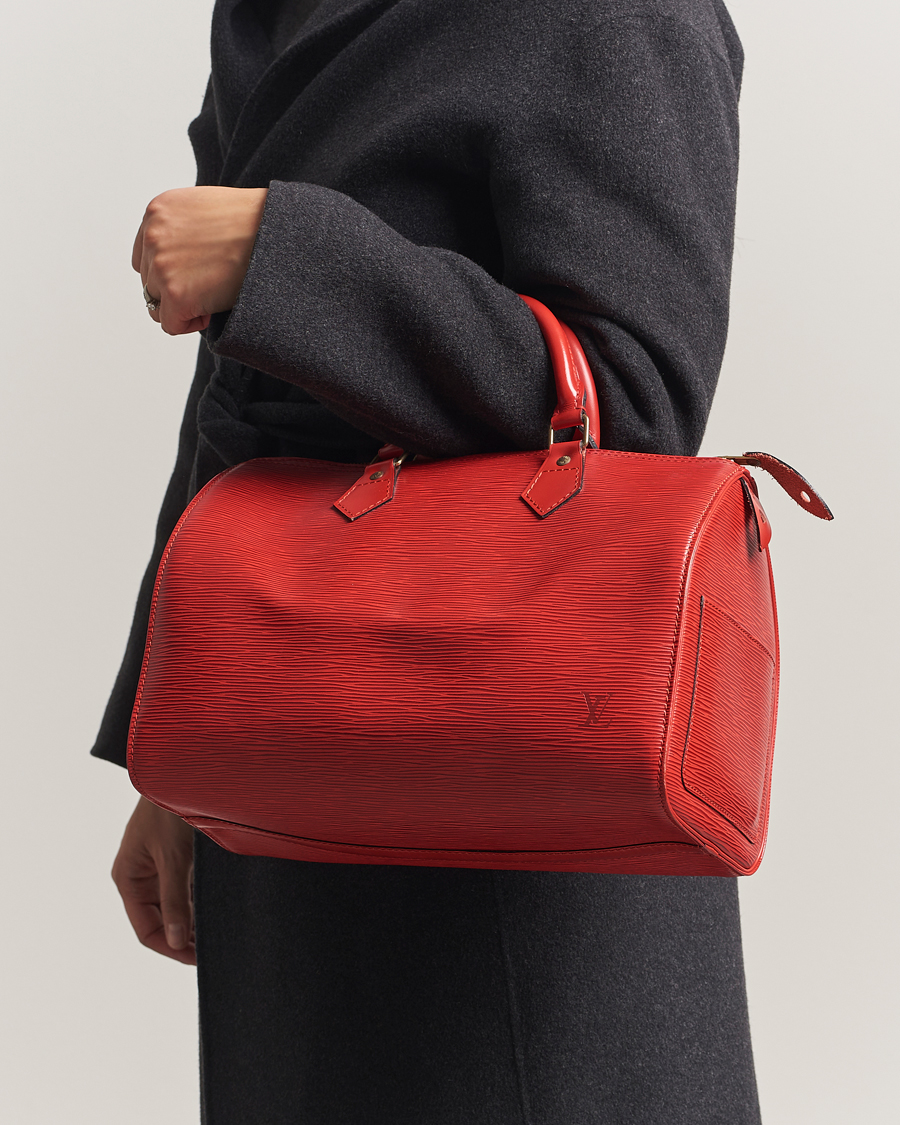 Men | Gifts for Her | Louis Vuitton Pre-Owned | Speedy 30 Handbag Epi Leather Red