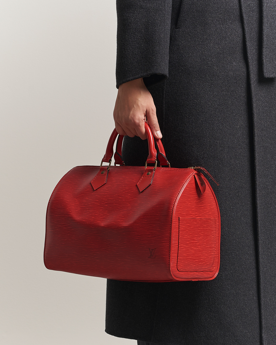 Men | Gifts for Her | Louis Vuitton Pre-Owned | Speedy 30 Handbag Epi Leather Red