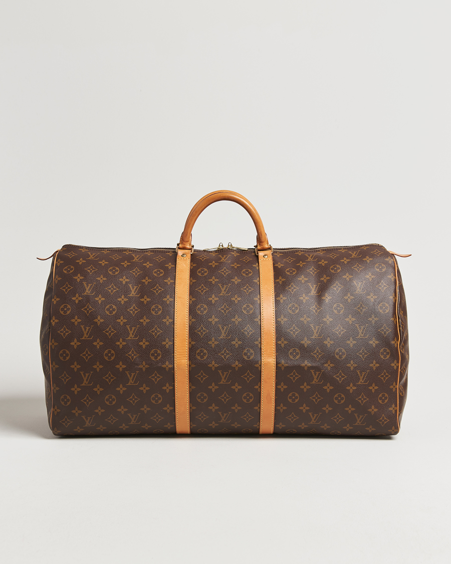 Men | Pre-Owned & Vintage Bags | Louis Vuitton Pre-Owned | Keepall 60 Monogram