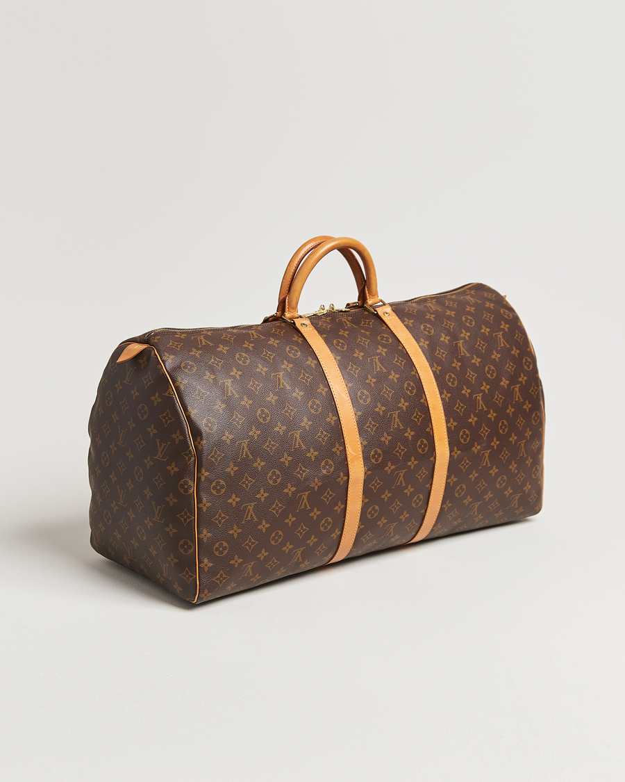 Men | Pre-Owned & Vintage Bags | Louis Vuitton Pre-Owned | Keepall 60 Monogram