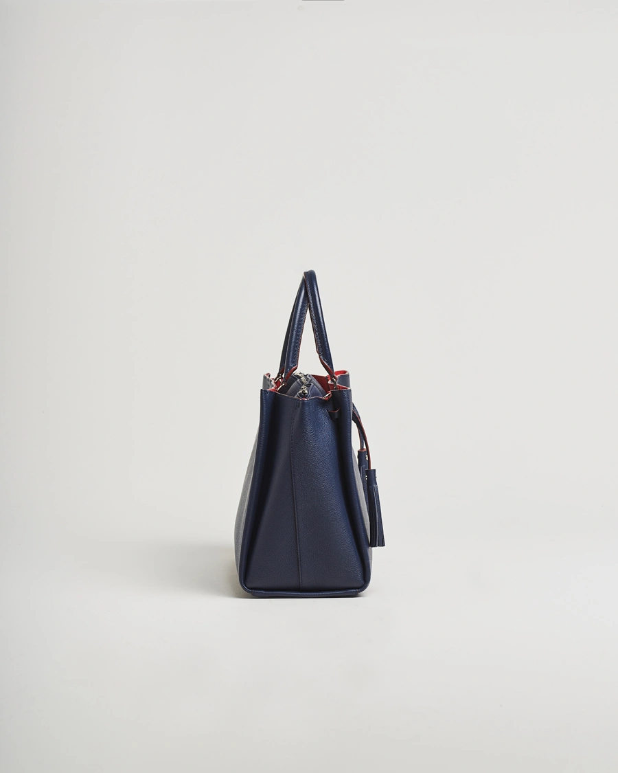Men | Gifts for Her | Louis Vuitton Pre-Owned | LockMeTo Handbag Calfskin Navy