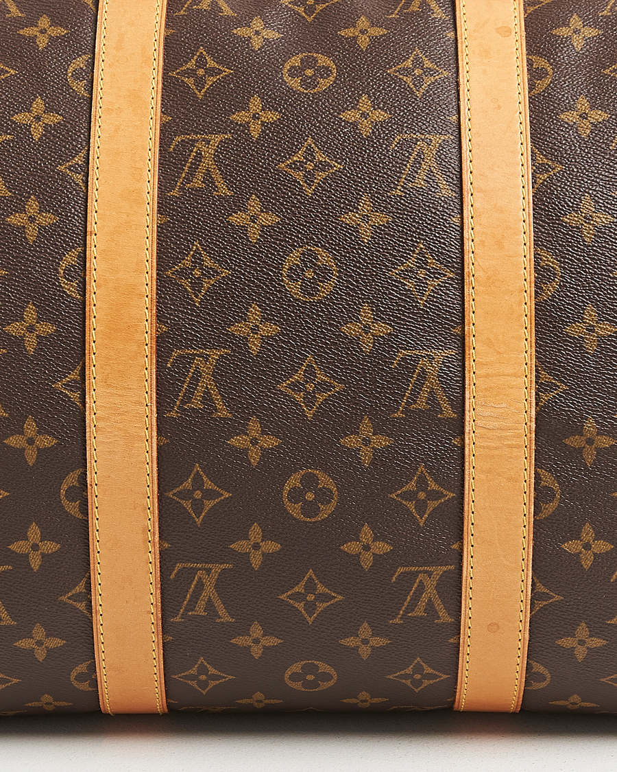 Men | Pre-Owned & Vintage Bags | Louis Vuitton Pre-Owned | Keepall 50 Monogram