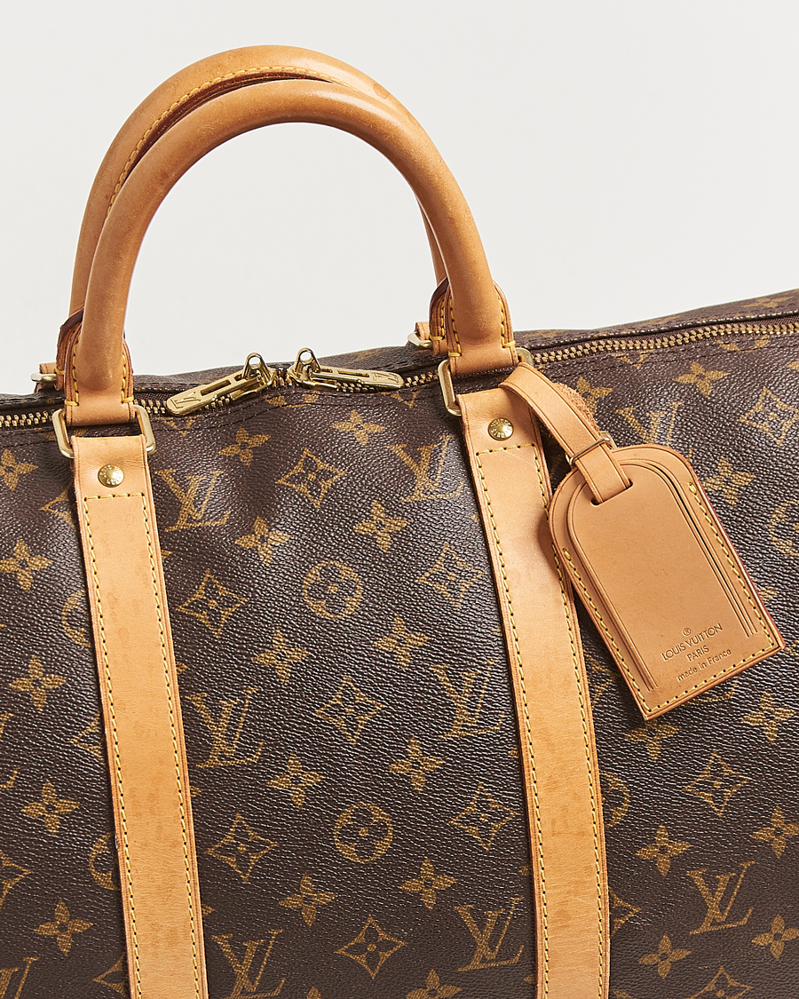 Men | Pre-Owned & Vintage Bags | Louis Vuitton Pre-Owned | Keepall 50 Monogram