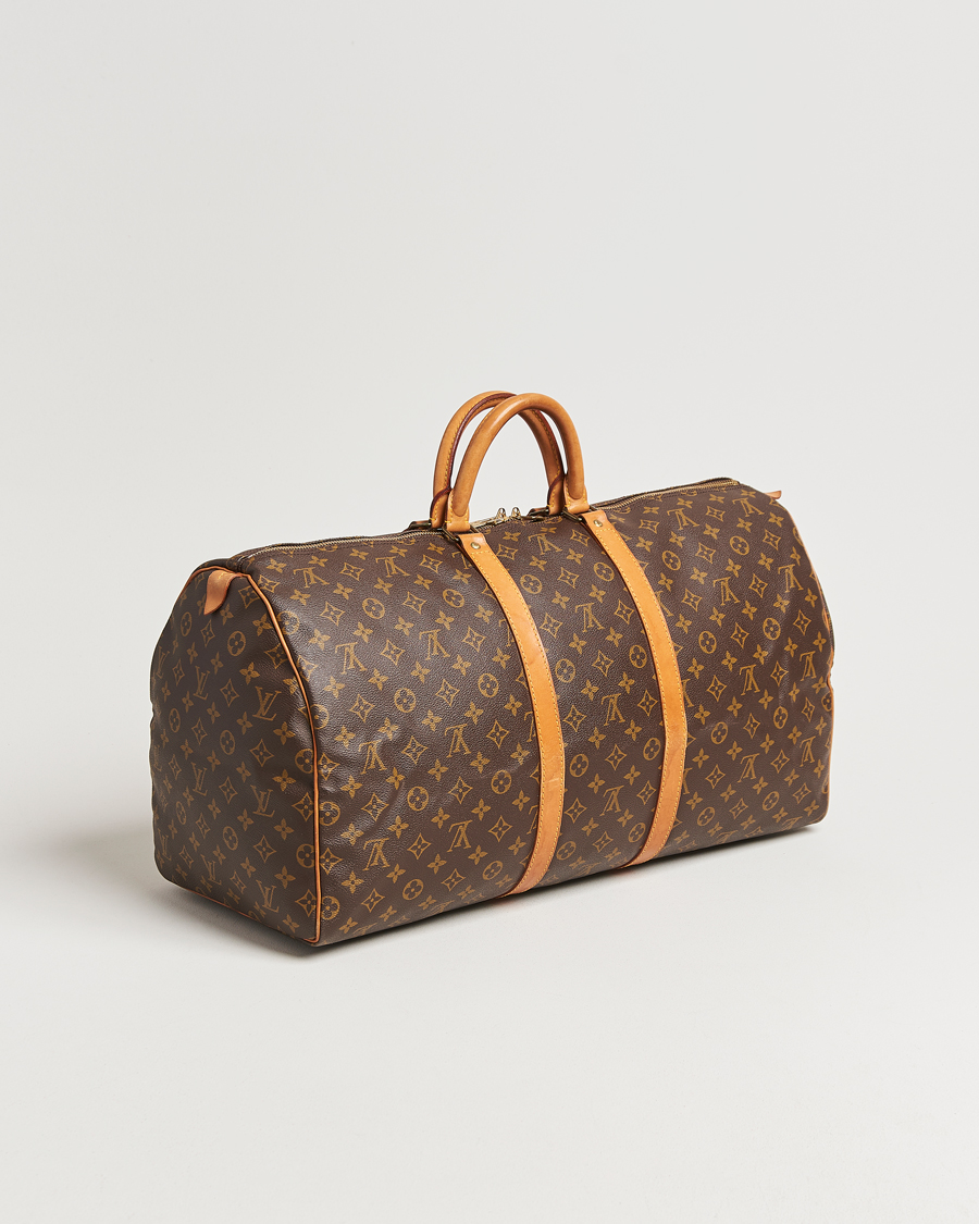 Men | Pre-Owned & Vintage Bags | Louis Vuitton Pre-Owned | Keepall 55 Monogram