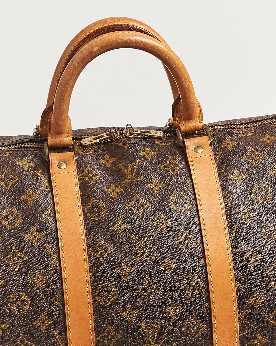 Men | Pre-Owned & Vintage Bags | Louis Vuitton Pre-Owned | Keepall 55 Monogram