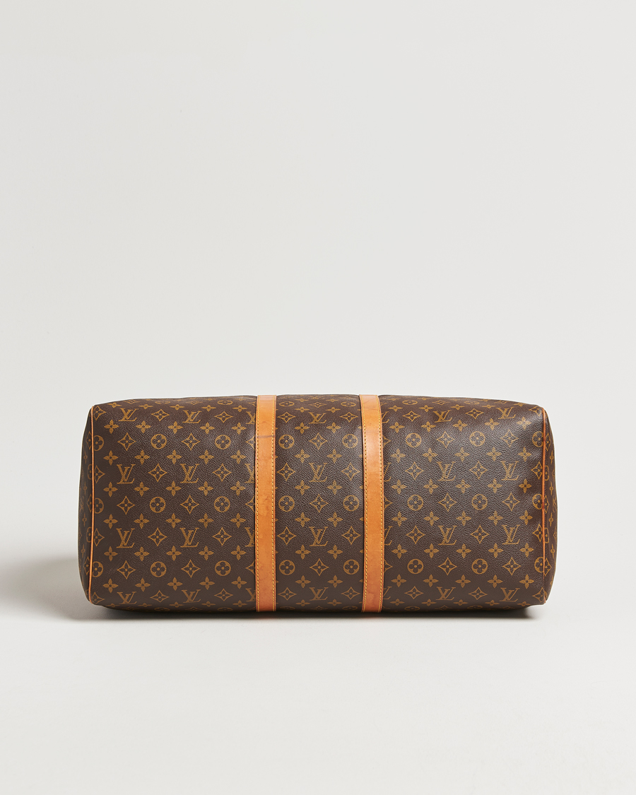Men | Pre-Owned & Vintage Bags | Louis Vuitton Pre-Owned | Keepall 55 Monogram