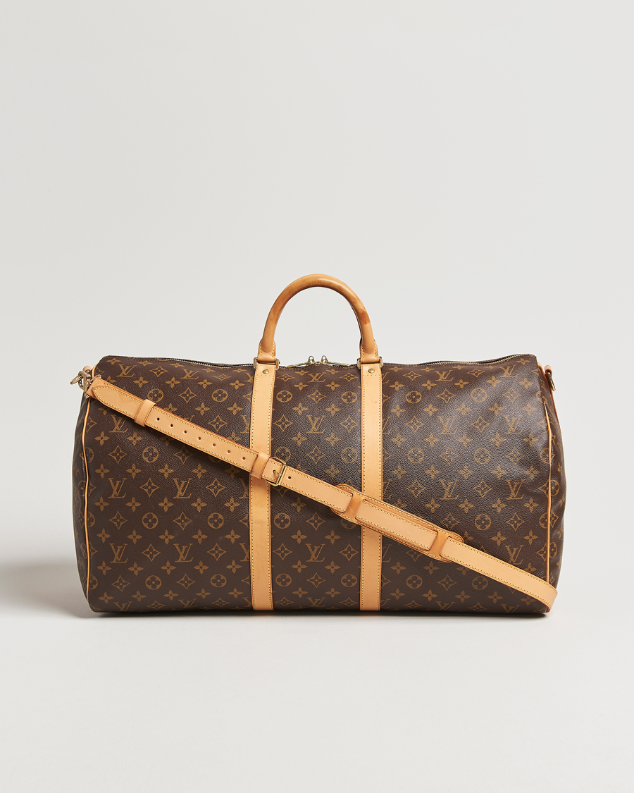 Men | Pre-Owned & Vintage Bags | Louis Vuitton Pre-Owned | Keepall Bandoulière 55 Monogram