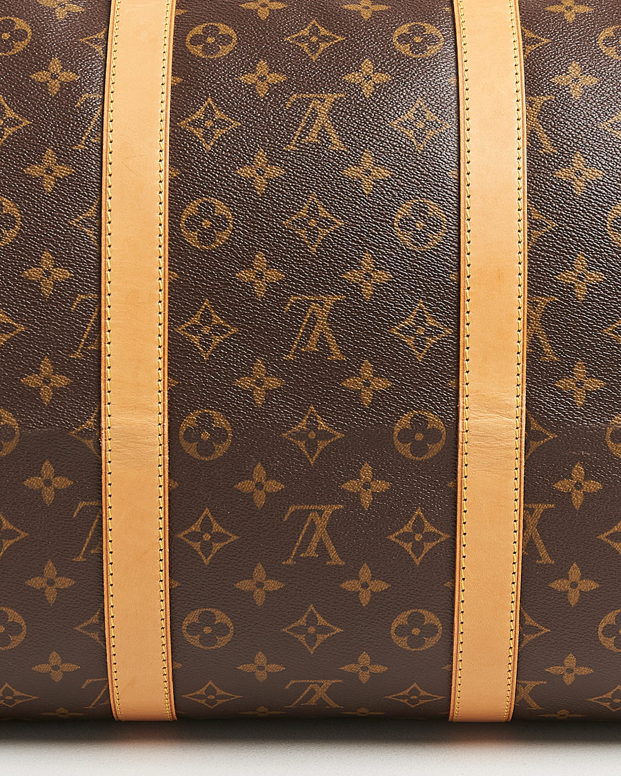 Men | Pre-Owned & Vintage Bags | Louis Vuitton Pre-Owned | Keepall Bandoulière 55 Monogram