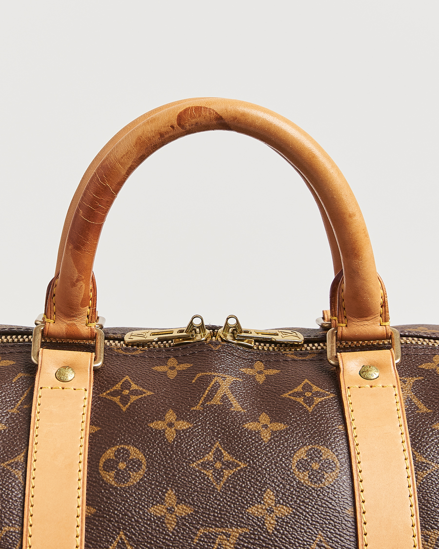Men | Pre-Owned & Vintage Bags | Louis Vuitton Pre-Owned | Keepall Bandoulière 55 Monogram