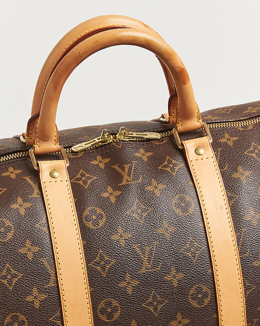 Men | Pre-Owned & Vintage Bags | Louis Vuitton Pre-Owned | Keepall Bandoulière 55 Monogram