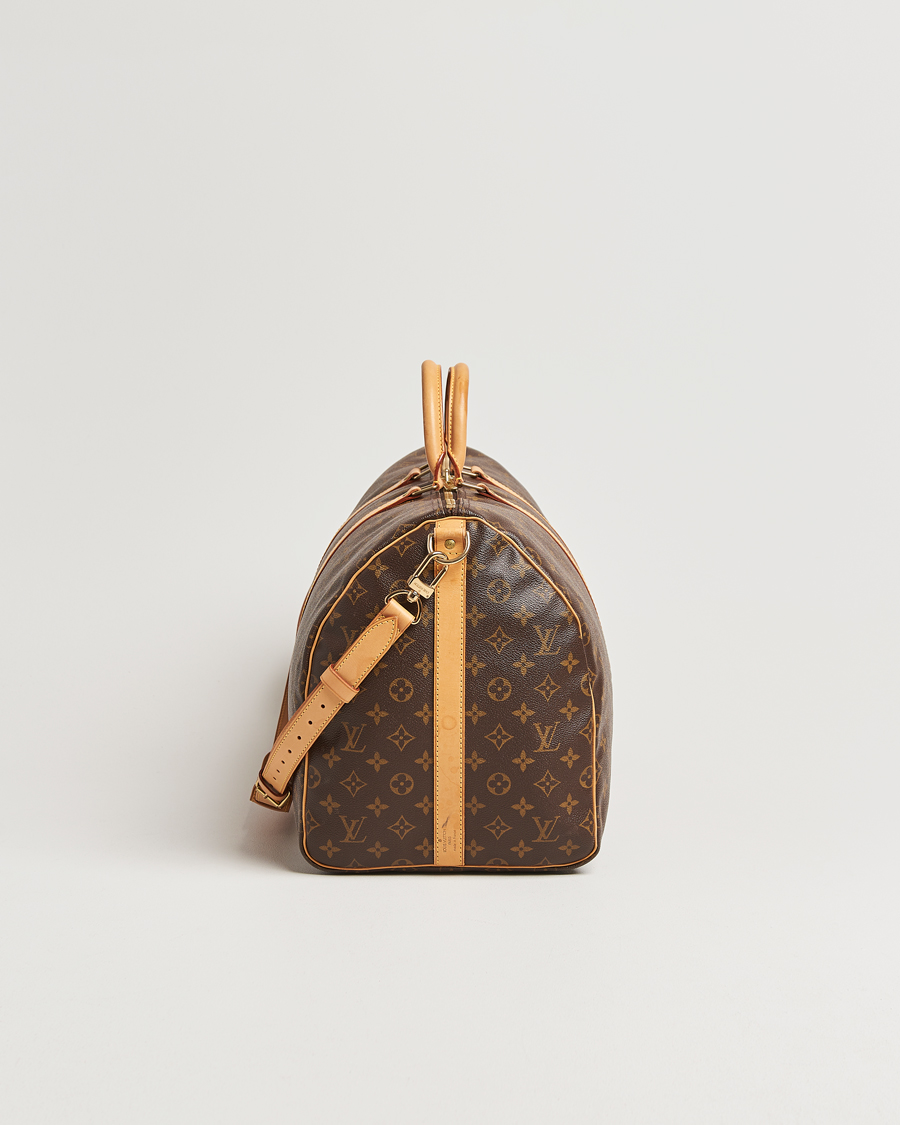 Men | Pre-Owned & Vintage Bags | Louis Vuitton Pre-Owned | Keepall Bandoulière 55 Monogram