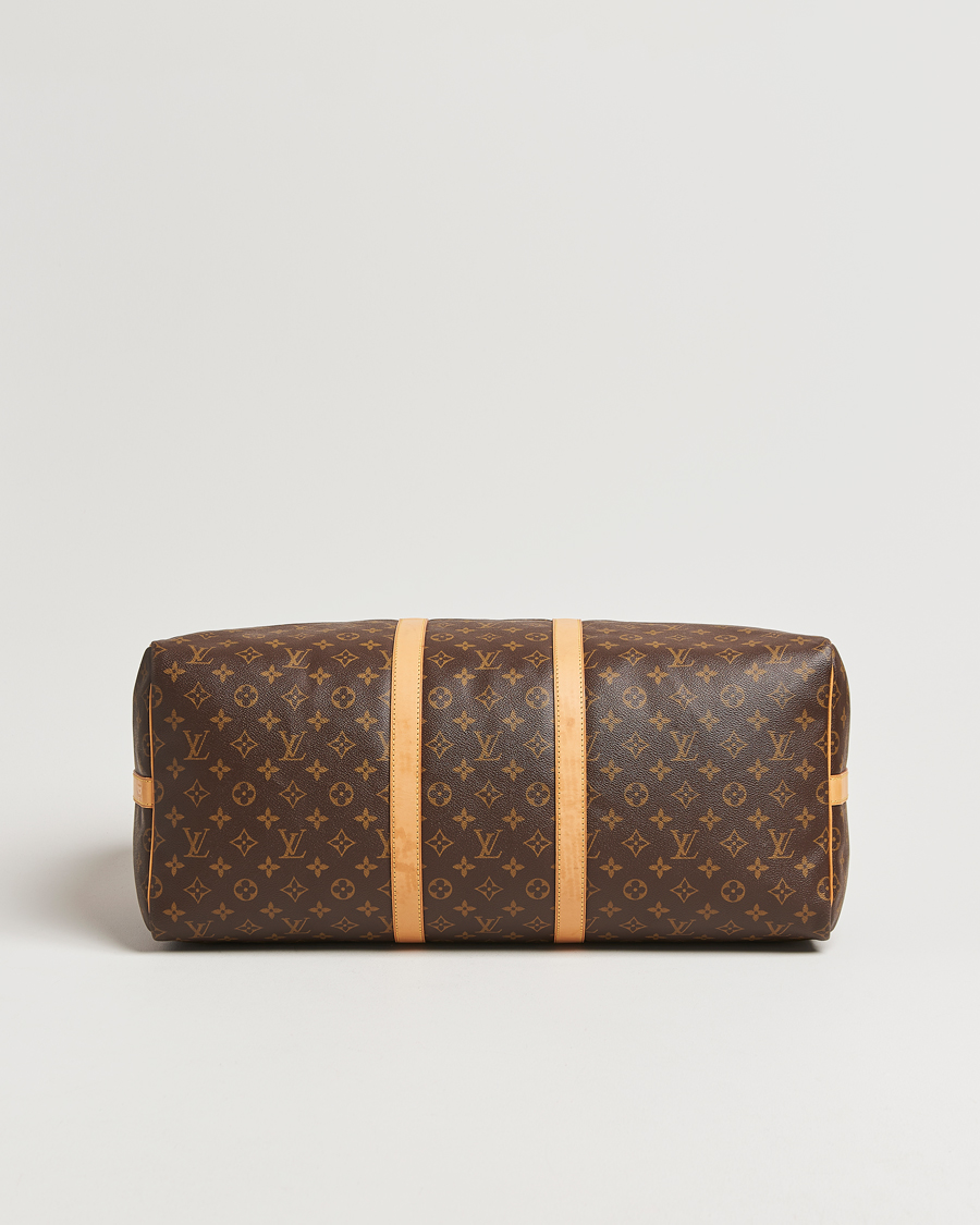 Men | Pre-Owned & Vintage Bags | Louis Vuitton Pre-Owned | Keepall Bandoulière 55 Monogram