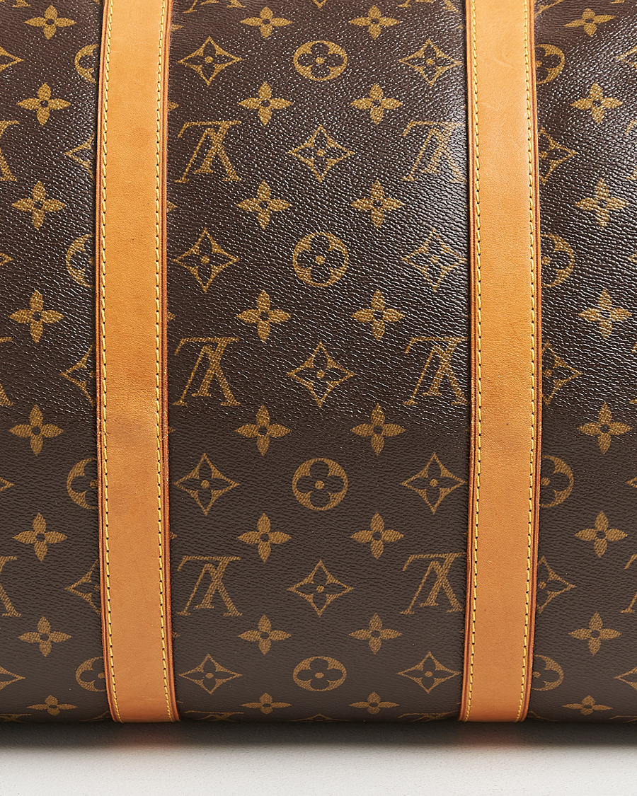 Men | Pre-Owned & Vintage Bags | Louis Vuitton Pre-Owned | Keepall 50 Monogram