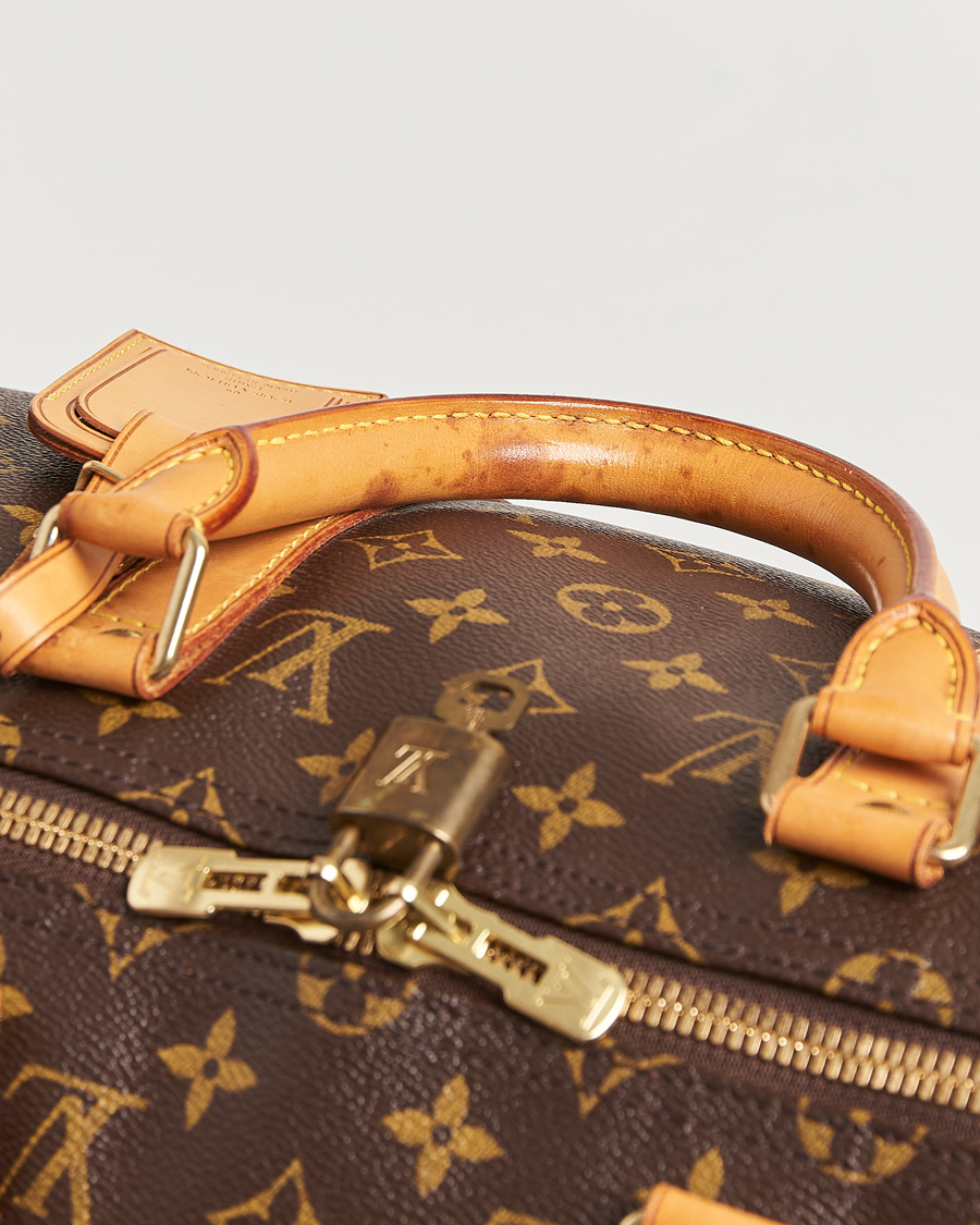 Men | Pre-Owned & Vintage Bags | Louis Vuitton Pre-Owned | Keepall 50 Monogram