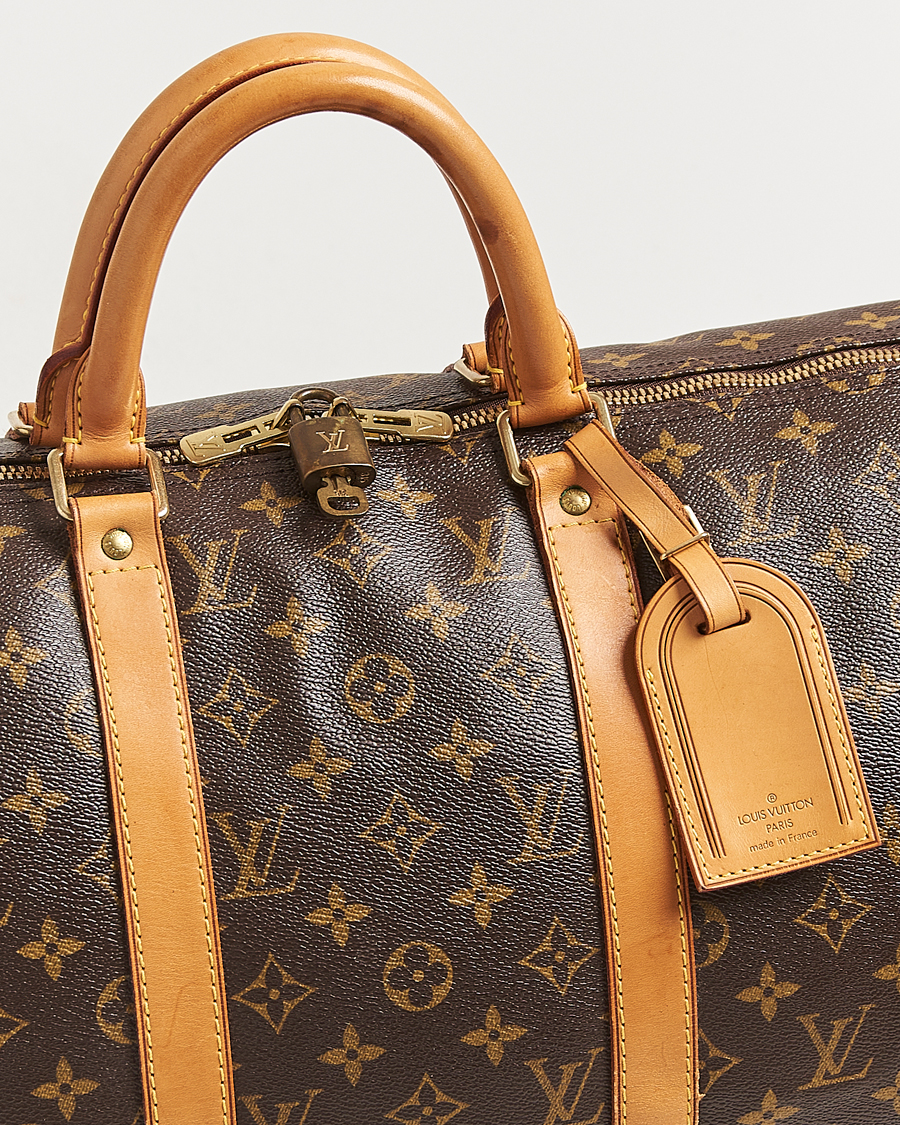 Men | Pre-Owned & Vintage Bags | Louis Vuitton Pre-Owned | Keepall 50 Monogram