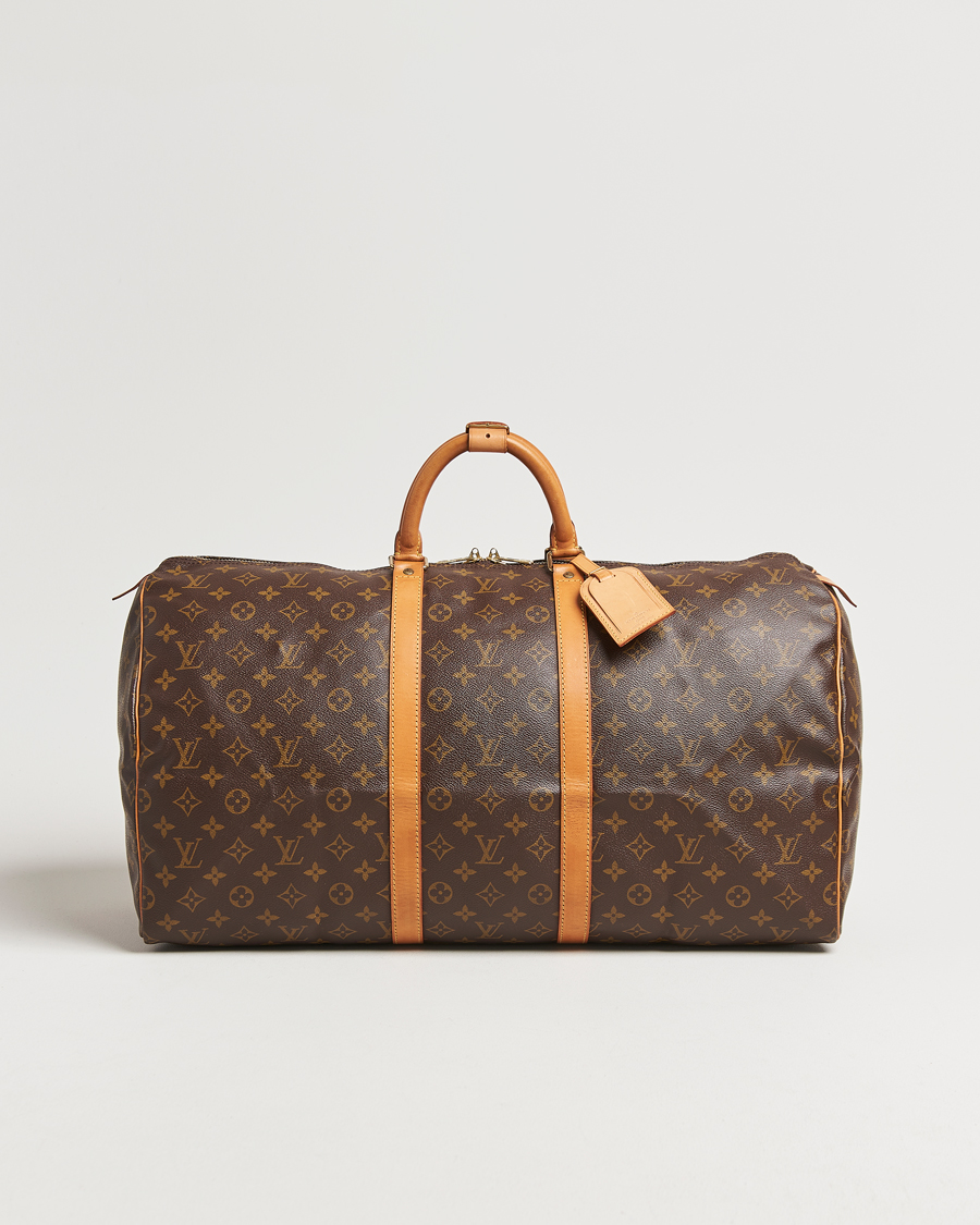 Men | Pre-Owned & Vintage Bags | Louis Vuitton Pre-Owned | Keepall 55 Monogram