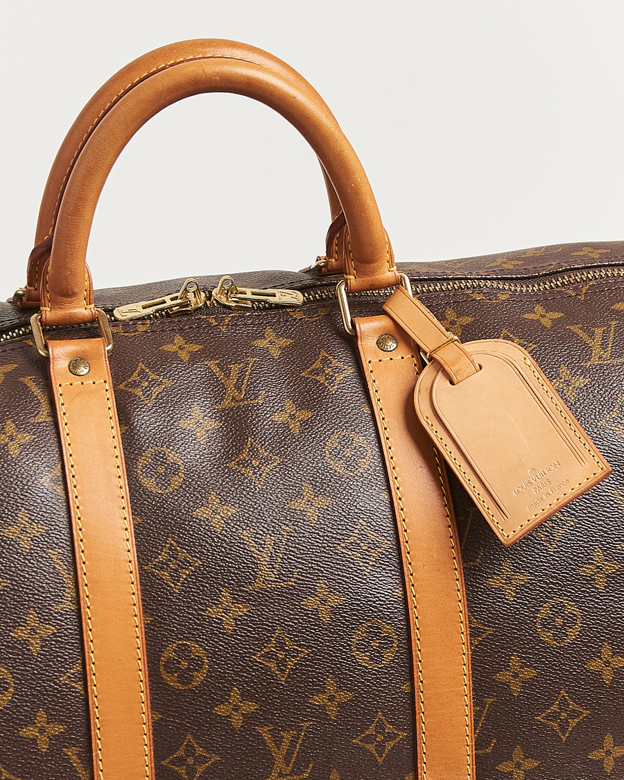 Men | Pre-Owned & Vintage Bags | Louis Vuitton Pre-Owned | Keepall 55 Monogram