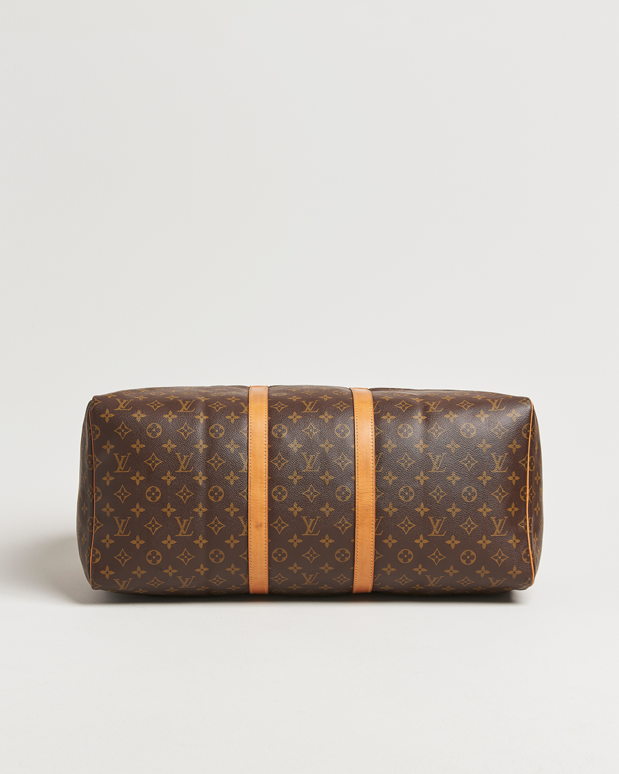 Men | Pre-Owned & Vintage Bags | Louis Vuitton Pre-Owned | Keepall 55 Monogram
