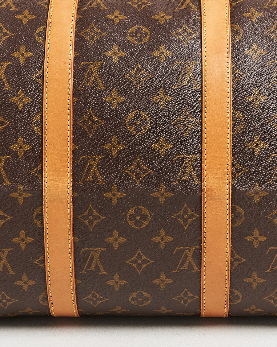 Men | Pre-Owned & Vintage Bags | Louis Vuitton Pre-Owned | Keepall 50 Monogram