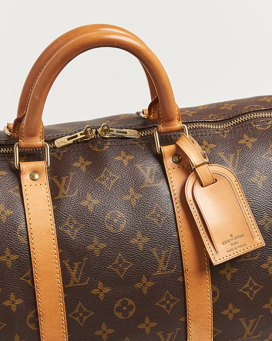 Men | Pre-Owned & Vintage Bags | Louis Vuitton Pre-Owned | Keepall 50 Monogram