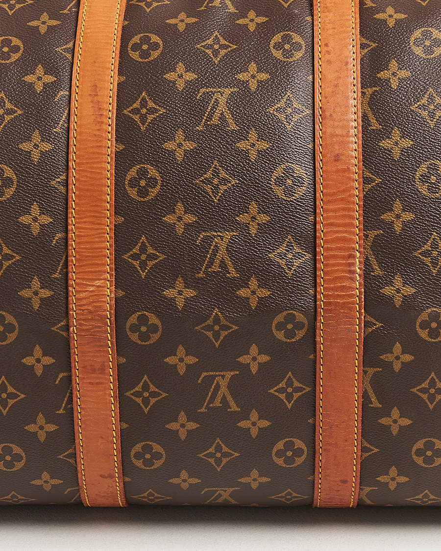 Men | Pre-Owned & Vintage Bags | Louis Vuitton Pre-Owned | Keepall Bandoulière 55 Monogram