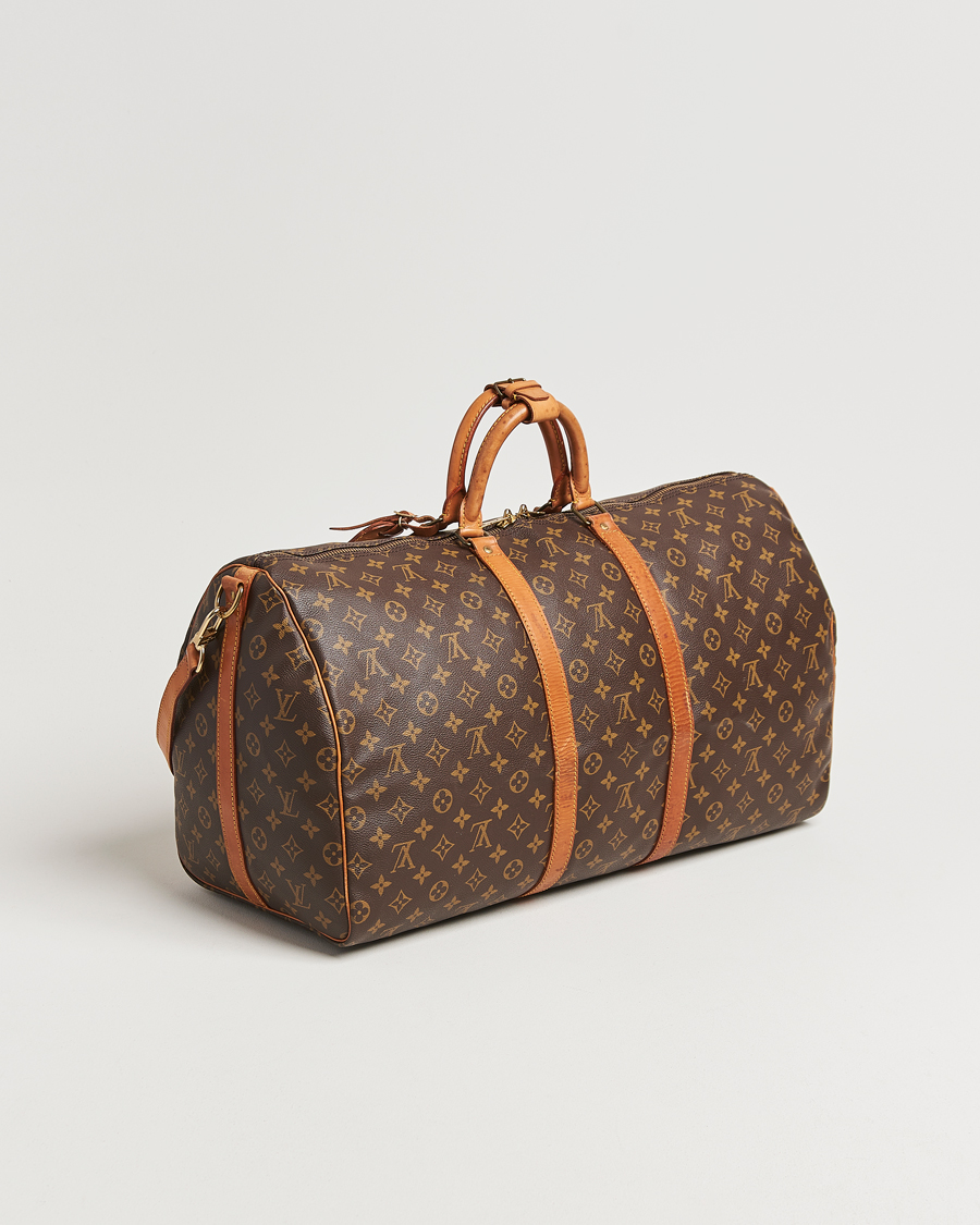 Men | Pre-Owned & Vintage Bags | Louis Vuitton Pre-Owned | Keepall Bandoulière 55 Monogram