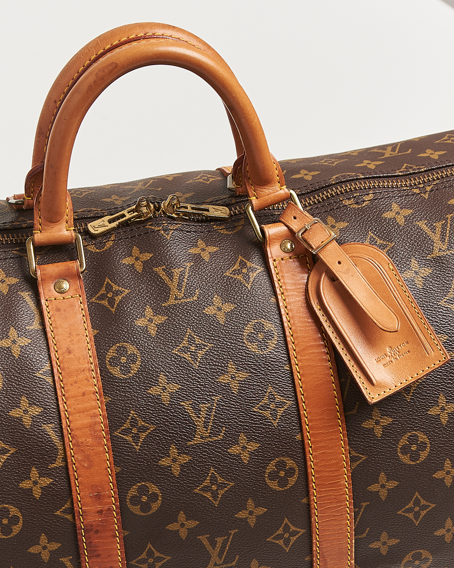 Men | Pre-Owned & Vintage Bags | Louis Vuitton Pre-Owned | Keepall Bandoulière 55 Monogram